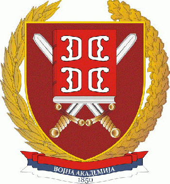 Coat of arms (crest) of Military Academy, Serbia