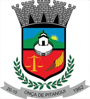 Brasão de Onça de Pitangui/Arms (crest) of Onça de Pitangui