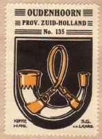 Wapen van Oudenhoorn/Arms (crest) of Oudenhoorn