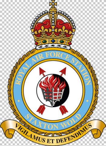 Coat of arms (crest) of RAF Station Staxton Wold, Royal Air Force