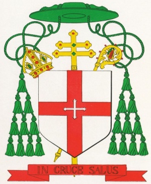 Arms (crest) of Fergus Patrick McEvay