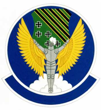 Coat of arms (crest) of the 1st Mission Support Squadron, US Air Force