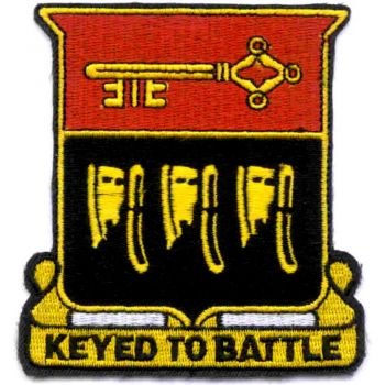 Coat of arms (crest) of 777th Field Artillery Battalion, US Army