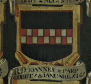 Arms (crest) of Joannes Paep I