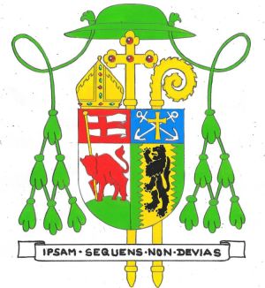 Arms (crest) of John Francis O'Hara