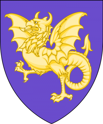 Emblem (crest) of the Headquarters Company, I Battalion, The Funen Life Regiment, Danish Army