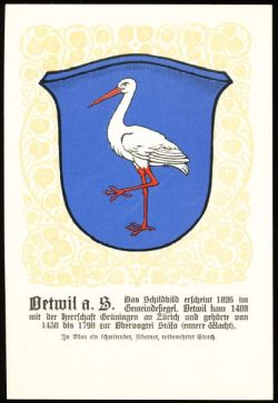 Wappen von/Blason de Oetwil am See