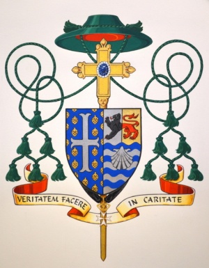 Arms (crest) of Robert Peter Deeley