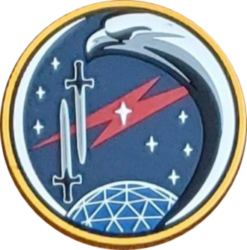 Coat of arms (crest) of the Space Domain Awareness and Combat Power Directorate, US Space Force