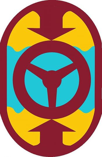 Coat of arms (crest) of 32nd Transportation Command, US Army