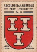 Wapen van Abcoude Baambrugge/Arms (crest) of Abcoude Baambrugge