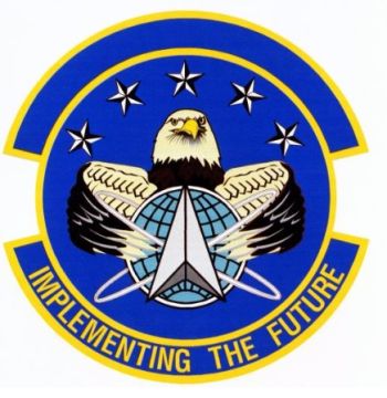 Coat of arms (crest) of the Air Force Space Command Communications Support Squadron, US Air Force