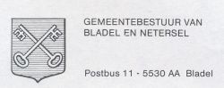 Wapen van Bladel en Netersel/Arms (crest) of Bladel en Netersel