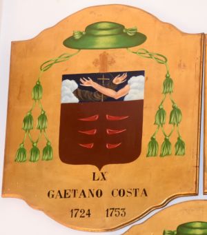 Arms (crest) of Gaetano Costa