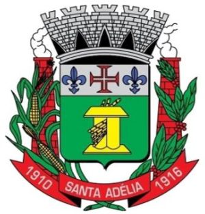 Brasão de Santa Adélia/Arms (crest) of Santa Adélia