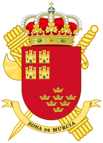 Coat of arms (crest) of V Zone - Murcia Region, Guardia Civil