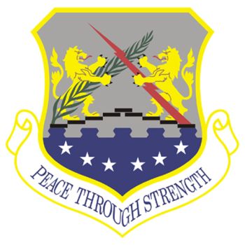 Coat of arms (crest) of the 100th Air Refueling Wing, US Air Force