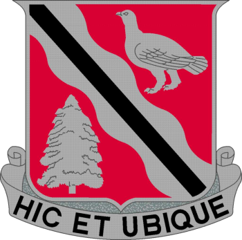 Coat of arms (crest) of 588th Engineer Battalion, US Army
