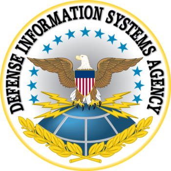 Coat of arms (crest) of the Defense Information Systems Agency (DISA), USA