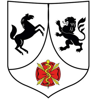 Coat of arms (crest) of the Medical Support Center Augustdorf, Germany