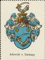 Wappen Albrecht von Varkony