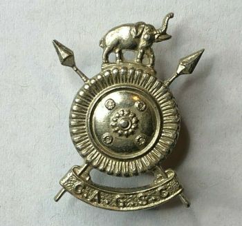 Coat of arms (crest) of the Ceylon Army General Service Corps, Sri Lanka