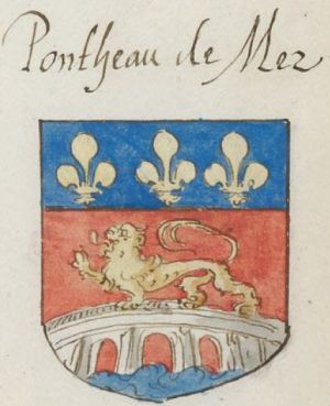 Coat of arms (crest) of Pont-Audemer