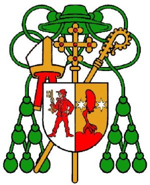 Arms of Johann Baptist Judas Thaddeus von Keller