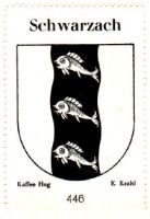 Wappen von Schwarzach/Arms (crest) of Schwarzach