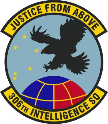 Coat of arms (crest) of the 306th Intelligence Squadron, US Air Force