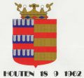 Wapen van Houten/Coat of arms (crest) of Houten