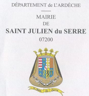 Blason de Saint-Julien-du-Serre