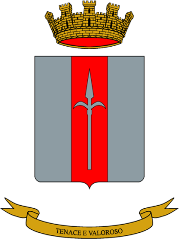 Coat of arms (crest) of the Trieste Logistics Battalion, Italian Army