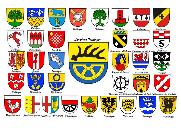 Wappen von Tuttlingen (Coat of arms (crest) of Tuttlingen)