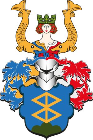 Coat of arms (crest) of Artur Ryszard Bebak-Szczucki