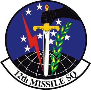 12th Missile Squadron, US Air Force.png