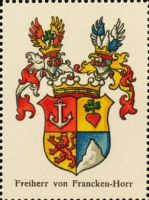 Wappen Freiherr von Francken-Horr