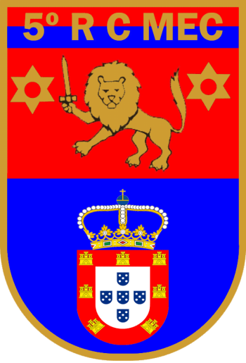 Coat of arms (crest) of the 5th Mechanized Cavalry Regiment, Brazilian Army