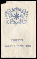 Wapen van Alphen aan den Rijn/Arms (crest) of Alphen aan den Rijn