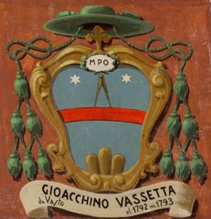 Arms of Gioacchino Vassetta