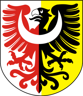 Arms of Ząbkowice Śląskie (county)
