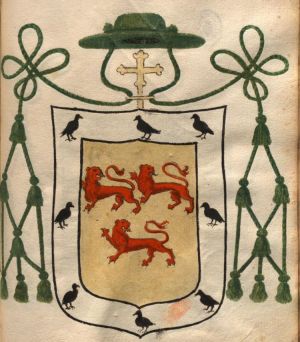 Arms of Alfonso de Argüello