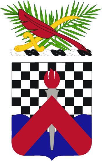 Coat of arms (crest) of the 18th Personnel Services Battalion, US Army