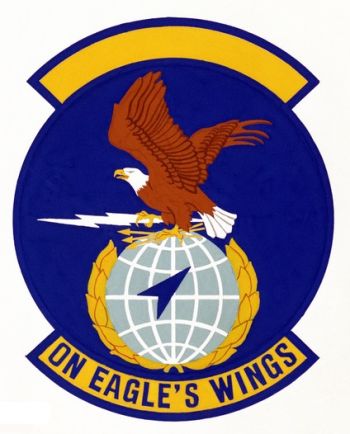 Coat of arms (crest) of the 3246th Supply Squadron, US Air Force