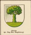 Arms of Görzke