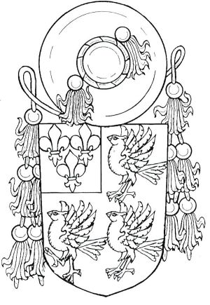Arms (crest) of Jean de la Grange