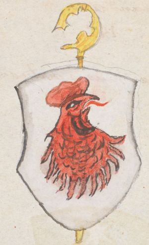 Arms (crest) of Peter (Abbot of Lucelle)