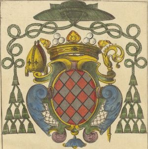 Arms (crest) of Christophe-Louis Turpin de Crissé de Sanzay