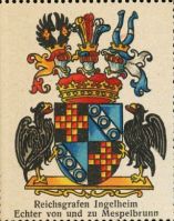 Wappen Reichsgrafen Ingelheim Echter von und zu Mespelbrunn