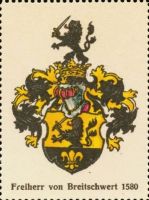Wappen Freiherr von Breitschwert